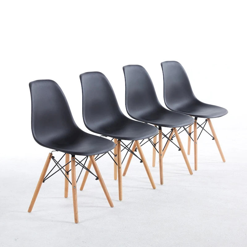Ensemble table de salle à manger et 4-6 chaises moderne 5 pièces