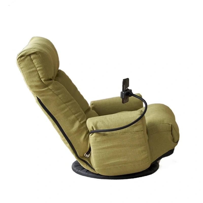 Fauteuil de jeu de sol ergonomique, pivotant et inclinable