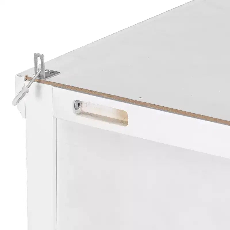 Garde-manger de cuisine autoportant Whisen 73 avec tiroirs et étagères réglables pour le rangement et l'organisation dans la salle à manger ou la cuisine