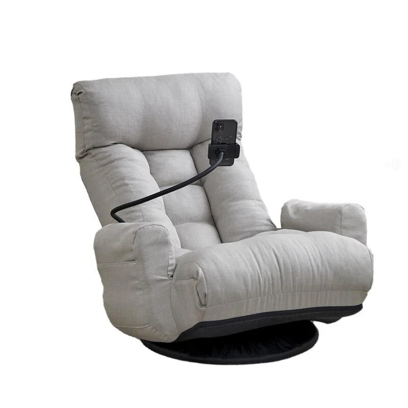 Fauteuil de jeu de sol ergonomique, pivotant et inclinable