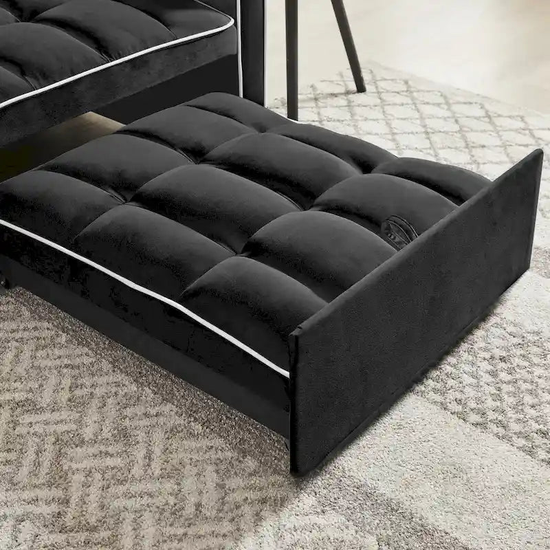 3-in-1 Adjustable Folding Sofa Chair Bed