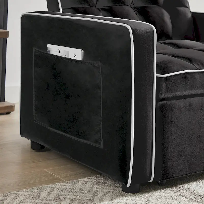 3-in-1 Adjustable Folding Sofa Chair Bed