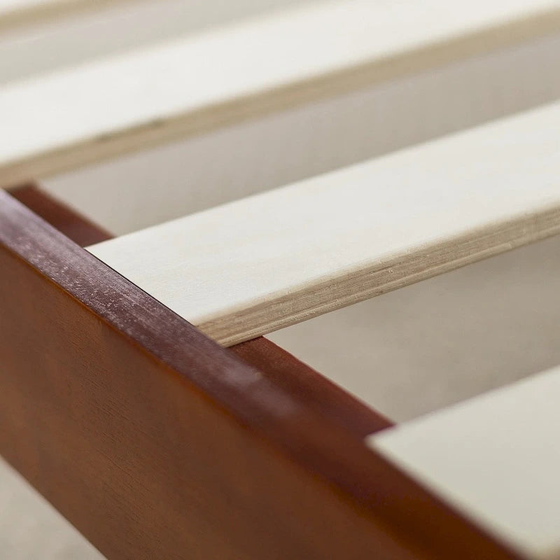 12-Inch Low Profile Wood Twin Platform Bed Frame