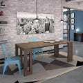 Extendable Console Table – Converts to 8-Seat Dining Table