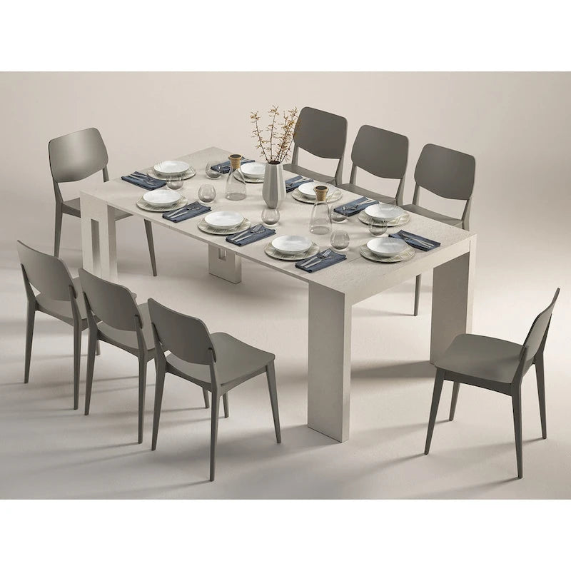 Extendable Console Table – Converts to 8-Seat Dining Table