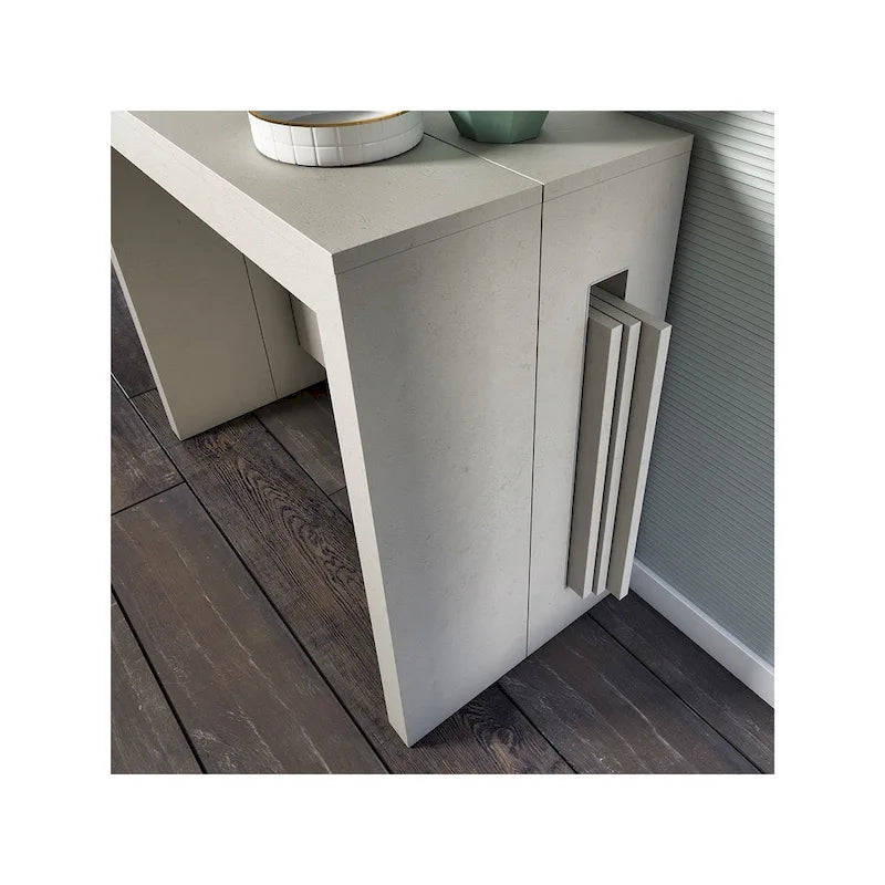 Extendable Console Table – Converts to 8-Seat Dining Table