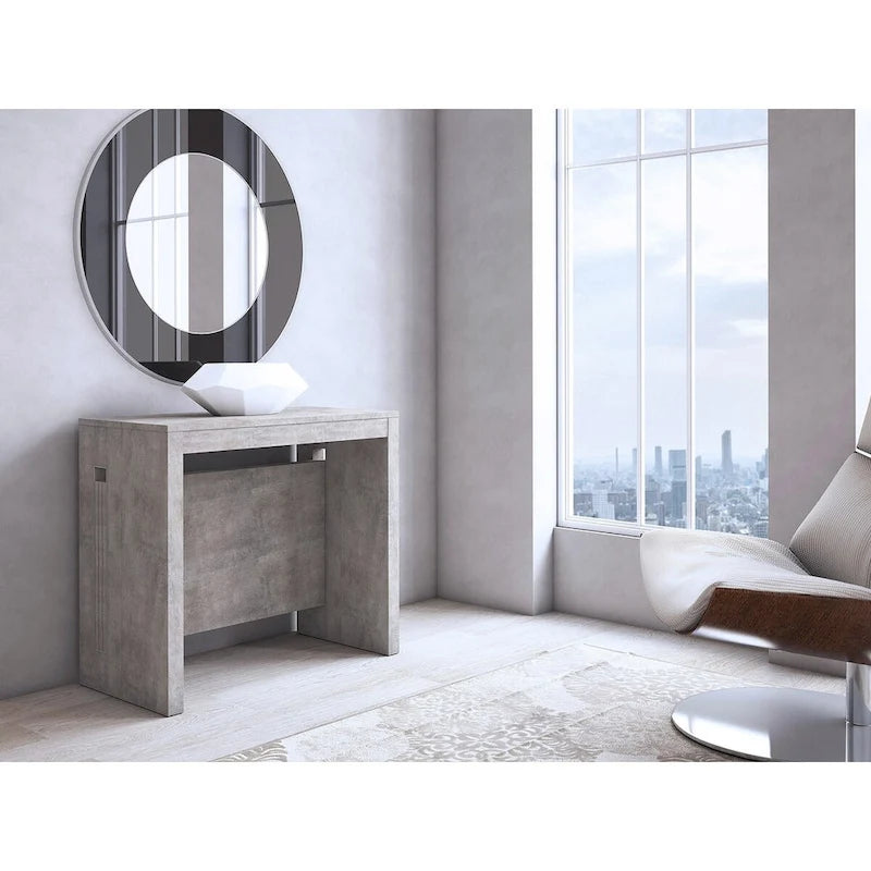 Extendable Console Table – Converts to 8-Seat Dining Table