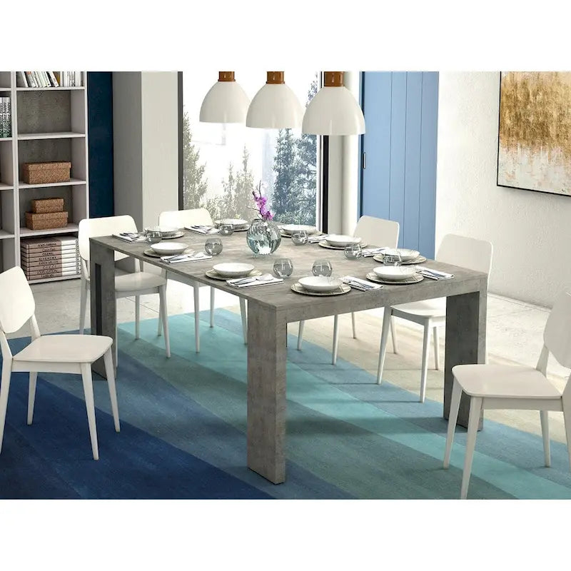 Extendable Console Table – Converts to 8-Seat Dining Table