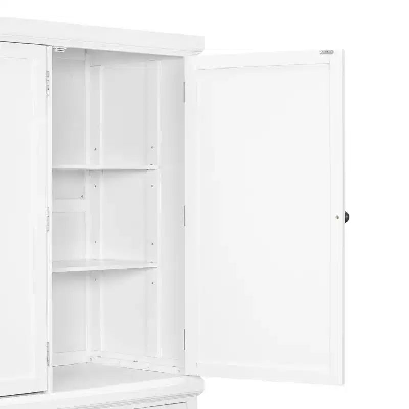 Garde-manger de cuisine autoportant Whisen 73 avec tiroirs et étagères réglables pour le rangement et l'organisation dans la salle à manger ou la cuisine