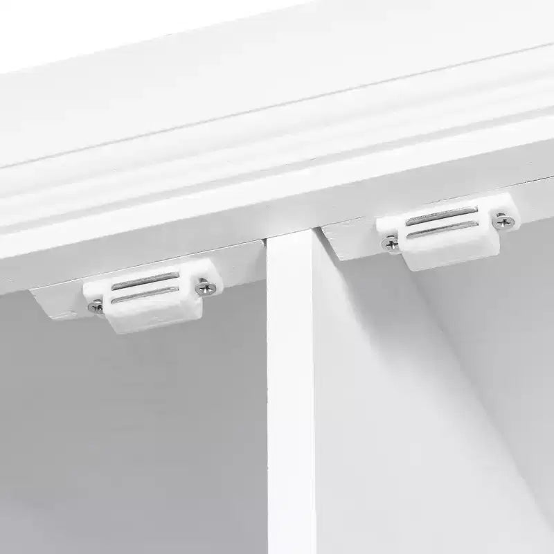 Garde-manger de cuisine autoportant Whisen 73 avec tiroirs et étagères réglables pour le rangement et l'organisation dans la salle à manger ou la cuisine
